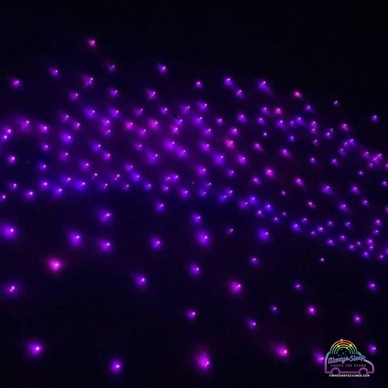 Fiber Optic Ceiling Panels for Bedroom, Tiny Home, RV, Skoolie, Van