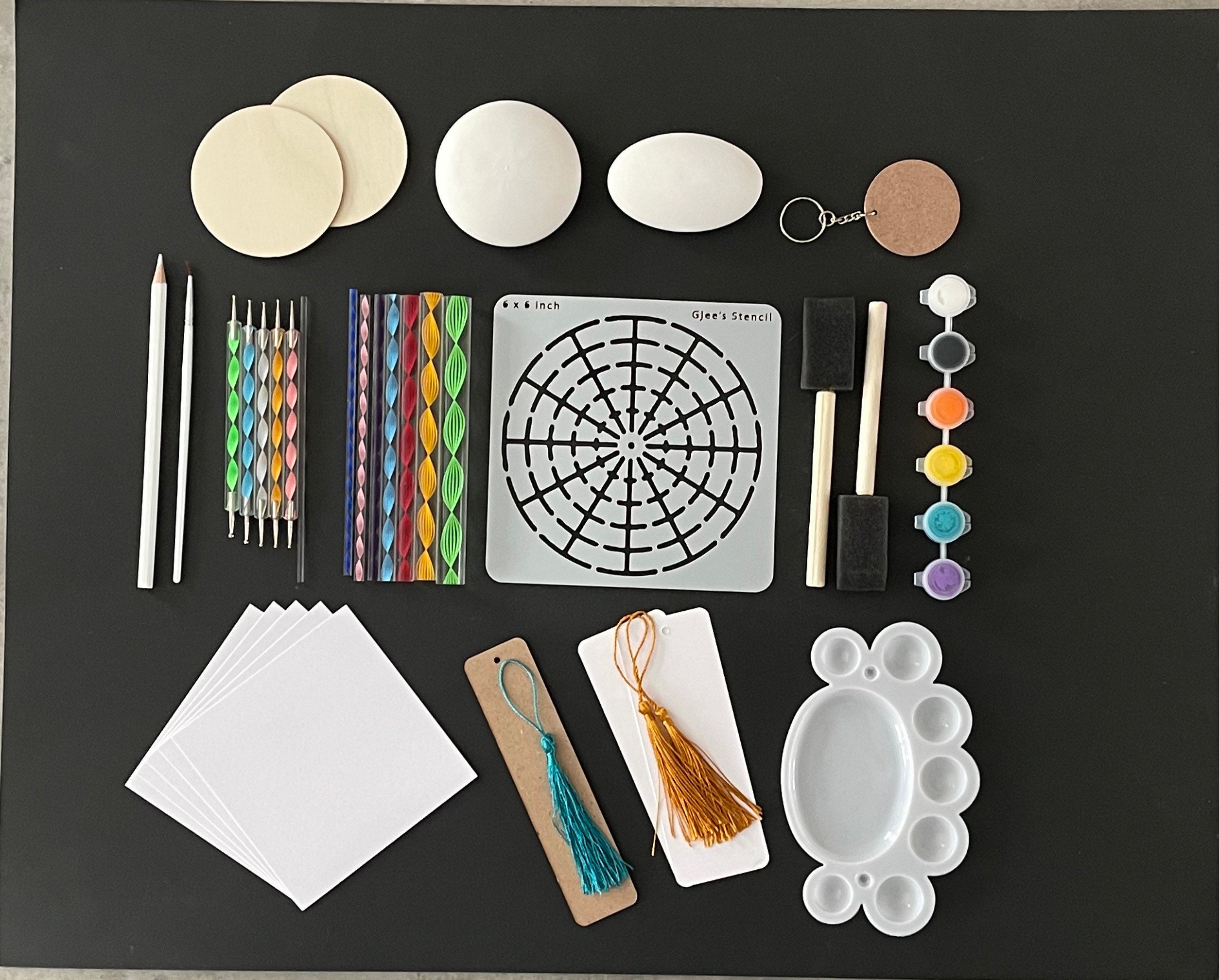 Maxi Dot Art Kit mandala Dot Art Kit with Paint dot Etsy