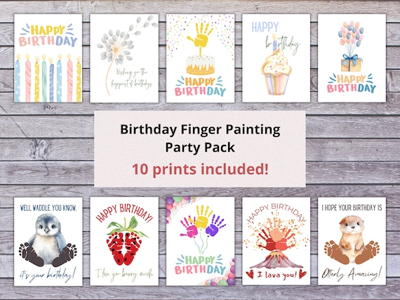 Finger Painting Party Finger Painting Party