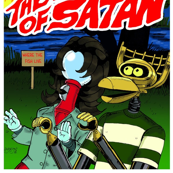 De aanraking van Satan - Aangepaste MST3k mini-poster