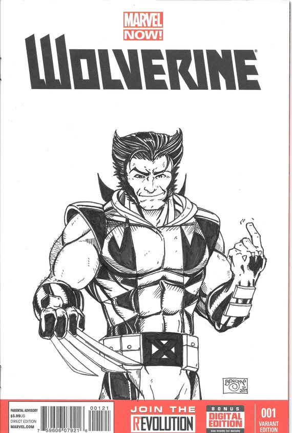 ArtStation  Wolverine Sketch CoverHERO INITIATIVE