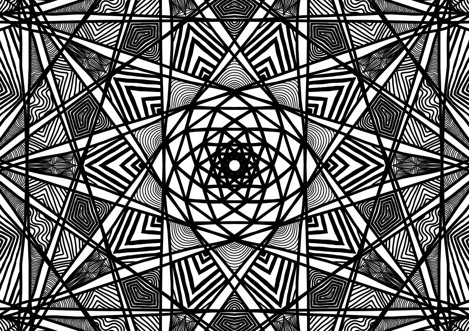 Printable Zentangle 10 - Etsy