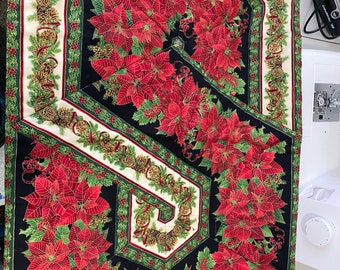 Poinsettia Table Runner - Large - 35" x 20 3/4"