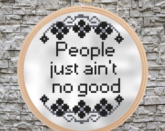 People just ain't no good