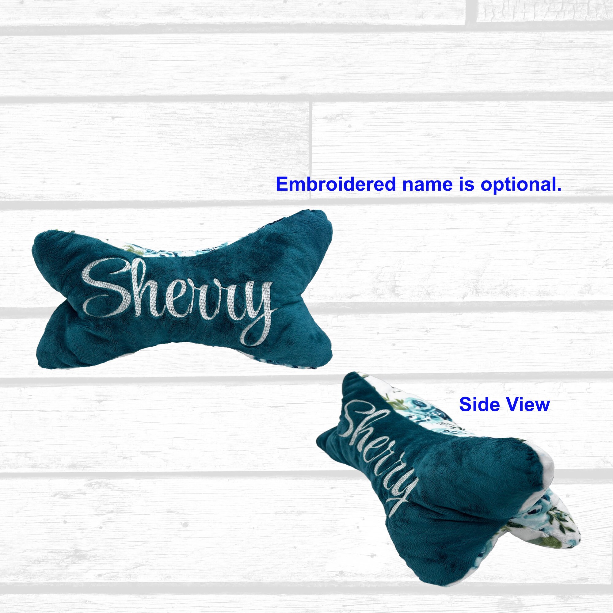 Neck Bone Pillow for Travel, Leisure, Neck and Back Support Personalized and Embroidered Gift