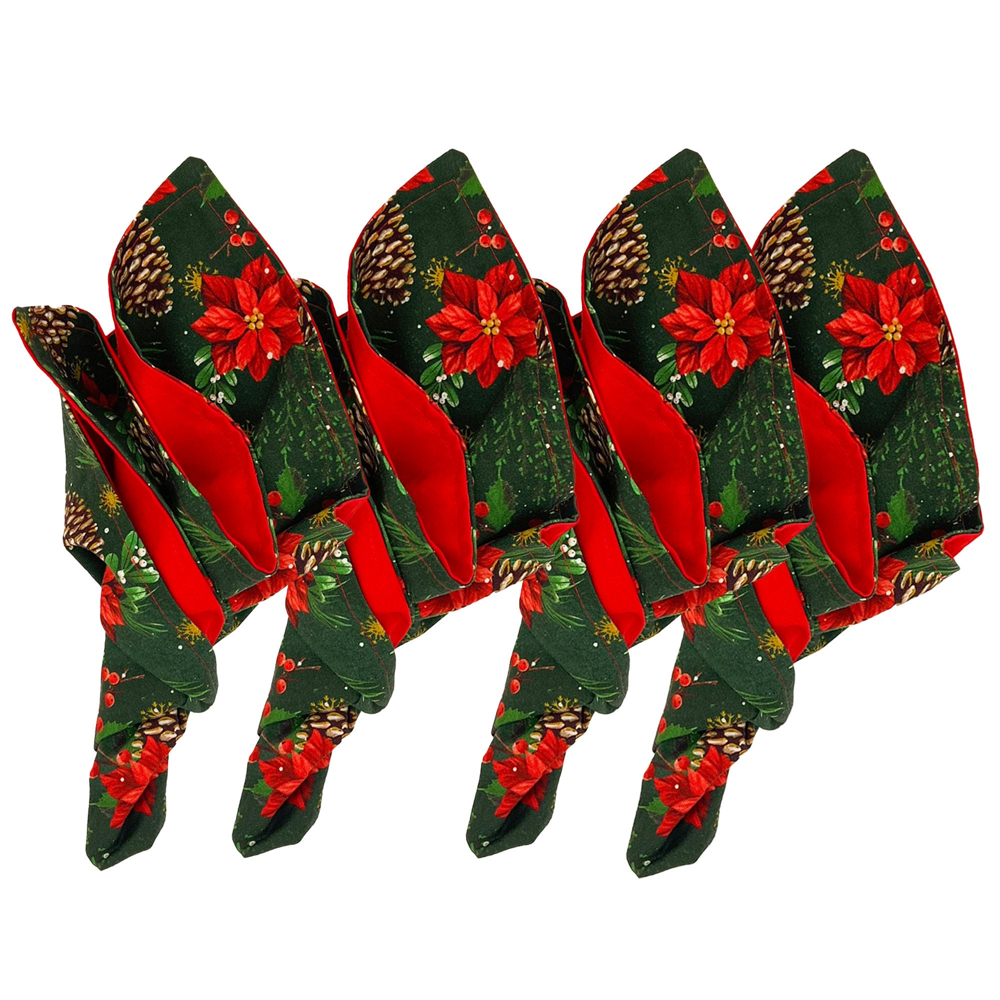 Cloth Napkins and Placemats Set of 4, 6, 8 or 10 Made of Cotton