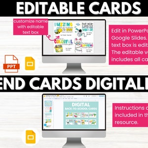 Editable Back-to-school Postcards From Teachers to Students | Meet the ...