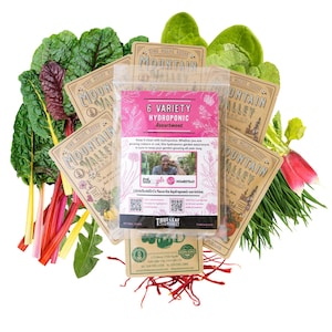 6 Variety Hydroponic Vegetable Collection