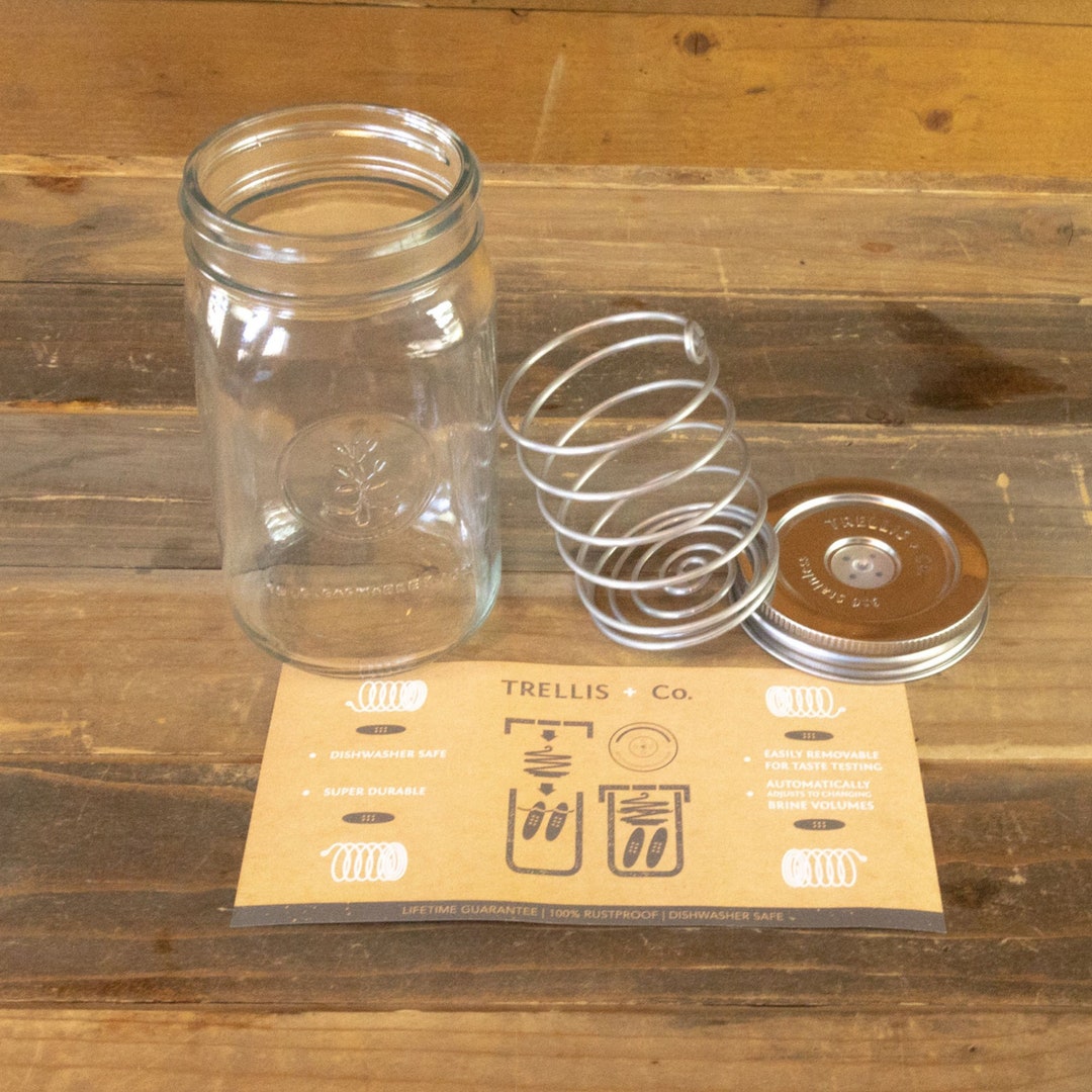 Complete Quick Pickling Kit Mason Jar 316 Stainless Etsy