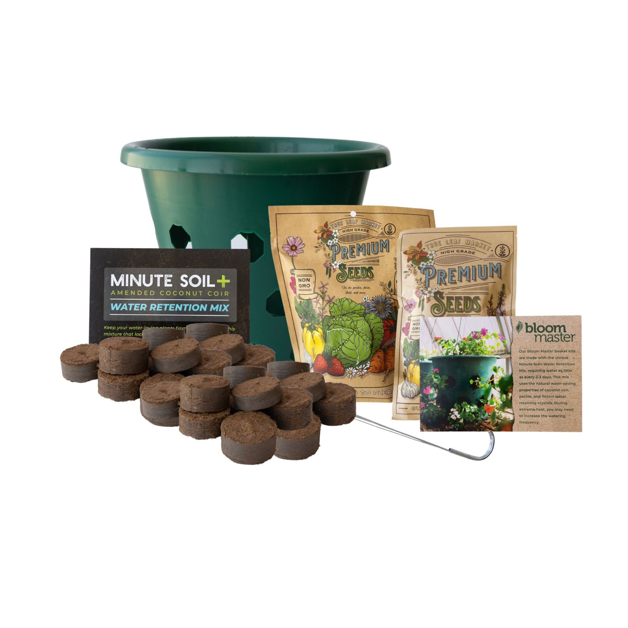 Bloom Master Water Retention Hanging Basket Kits 4 Gallon Etsy