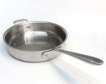 ALL CLAD MC2 Master Chef 2 Series Metalcrafters 3 Quart Saute Pan