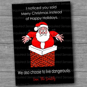 Tarjeta de Navidad Digital 2021 // Tarjeta Divertida // OFENDIDA // Tarjeta de Navidad Liberal // ACTIVADA // Cancelar Tarjeta de Navidad Cultural