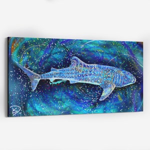 Whale Shark Canvas Print &quot;Oceans&quot;