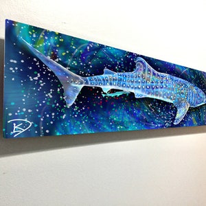 Whale Shark Aluminum Print "Oceans"