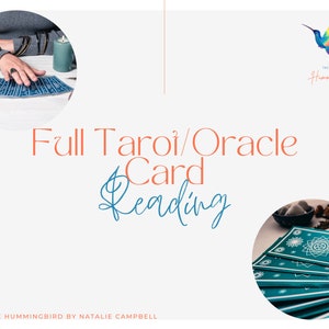 Lecture de cartes de tarot / oracle complètes - lecture de cartes de tarot - lecture personnalisée de cartes de tarot
