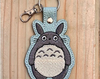 Totoro Keychain | Totoro Zipper Pull | Anime Keychain | Totoro Purse Charm | Ready To Ship