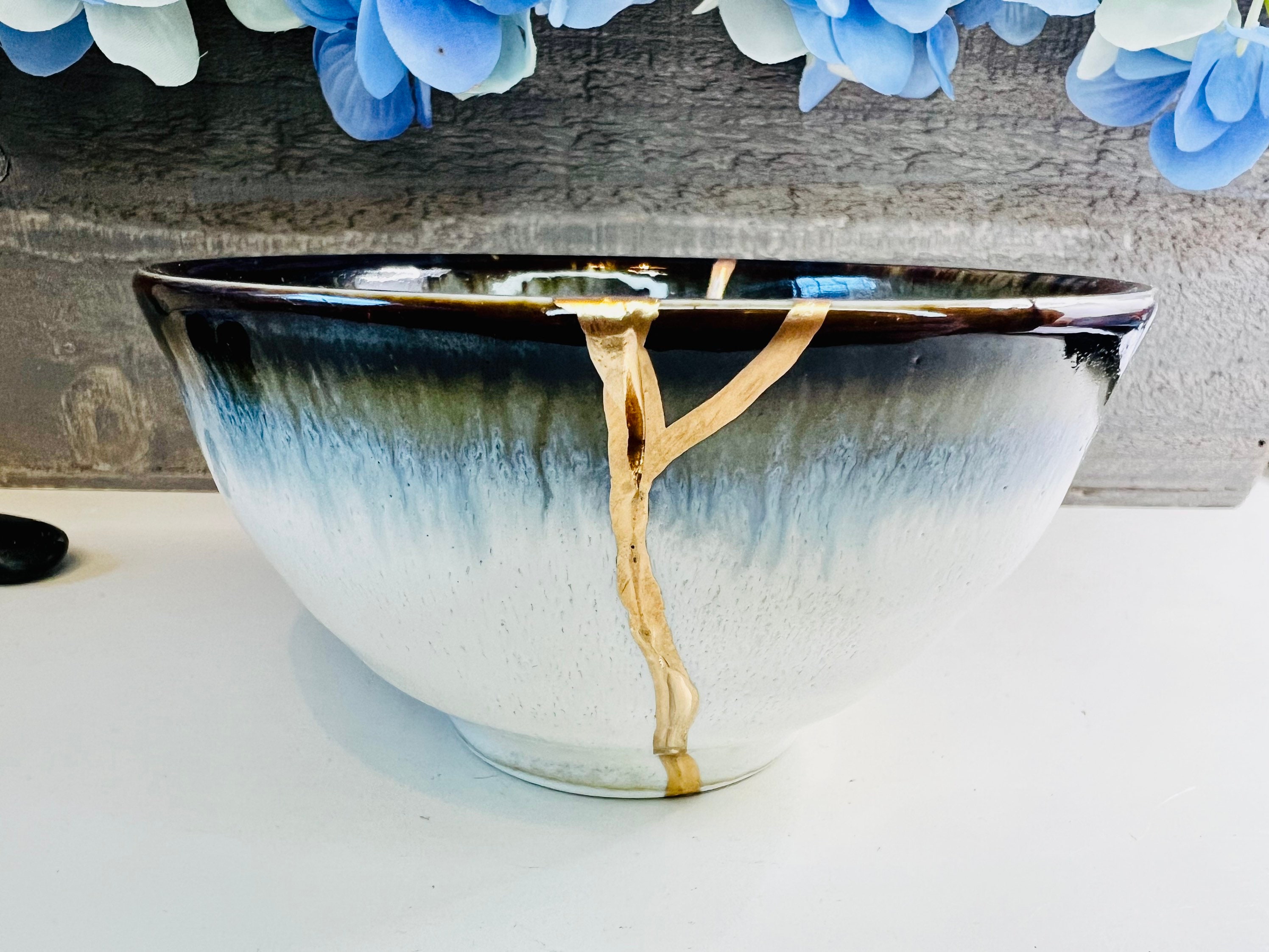 Kintsugi Bowl, Kintsugi Japanese Mushroom Bowl, Kintsugi Pottery, Gifts for  Her, Minimalist, Fall Decor, Unique Gifts, Home Decor 