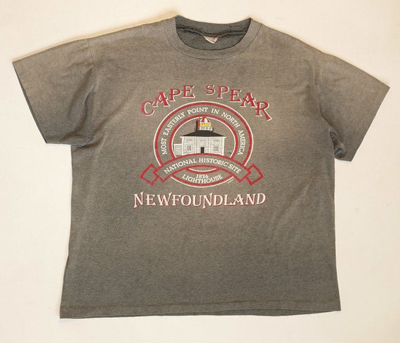 Vintage Cape Spear Newfoundland Single Stitch Tee - image 2