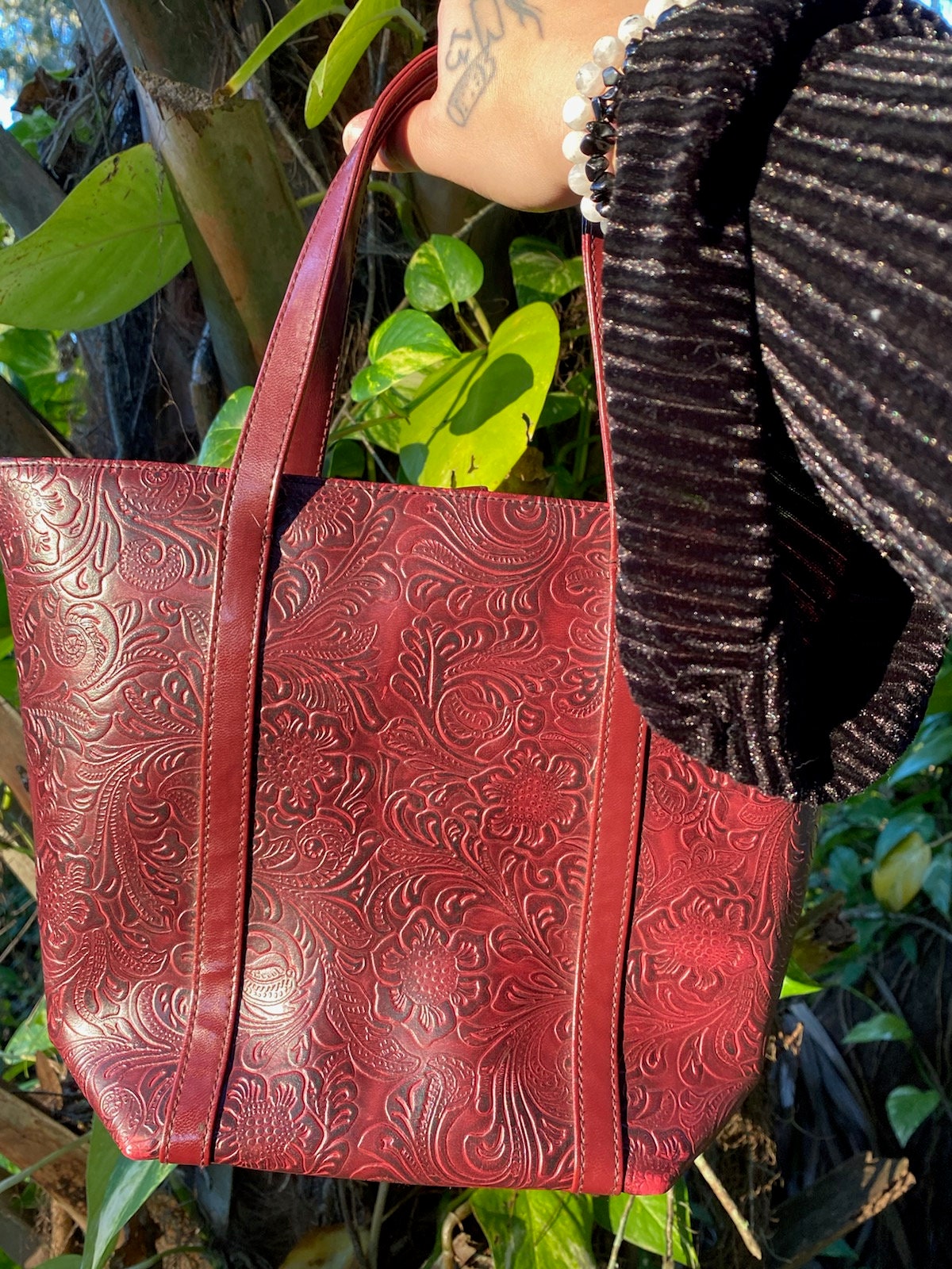 Vintage/victoria Secret/red Faux Leather/handbag/purse - Etsy Australia