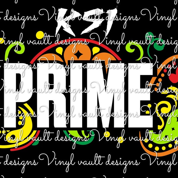 Prime ksi limited edition layered svg & png