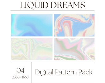 Liquid Dreams Digital Pattern Pack
