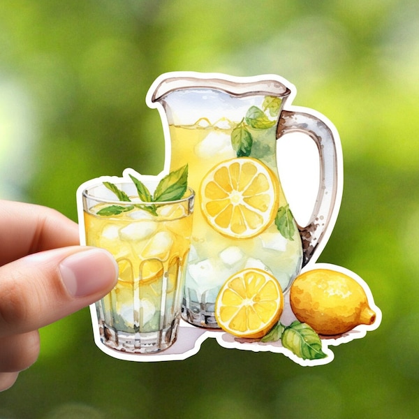 Lemonade Sticker, Laptop Sticker, Journal Sticker, Notebook Sticker, Scrapbook Sticker