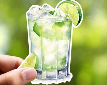 Margarita Sticker, Drink Sticker, Notebook Sticker, Planner Sticker, Journal Sticker, Craft Sticker, Scrapbook Sticker, Phone Sticker
