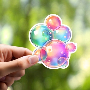 Bubbles Aufkleber, Laptop Aufkleber, Journal Aufkleber, Scrapbook Aufkleber, Notebook Aufkleber