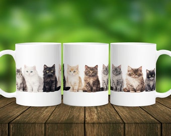 Kitten Mug - 11oz ceramic coffee mug