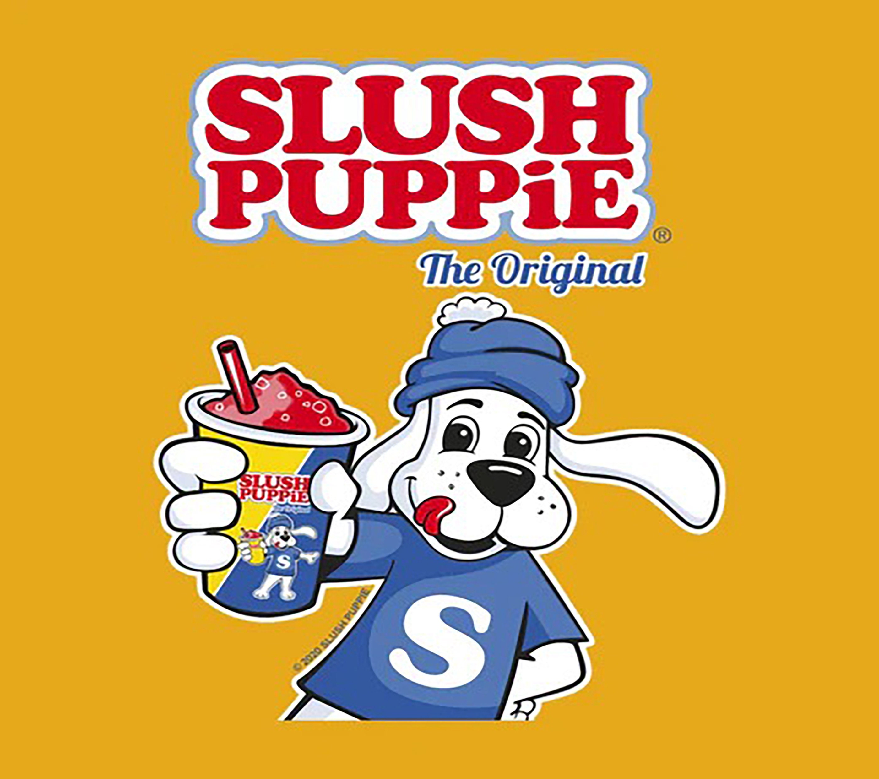 Slush Puppie Puppy Dog Vintage Nostalgic Drink PNG Sublimation Wrap