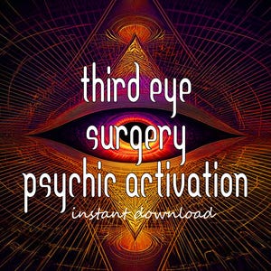 Third Eye Activation Third Eye Open Spell Chakra Activation Spiritual Healing Intuitive Awakening Psychic Spell Spiritual Sound Meditation