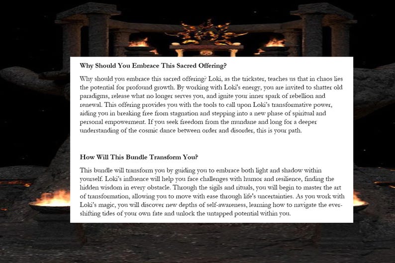 Loki Activated Sigils & Sigil Guide Working With Demon Magic Book of ...