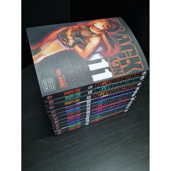 Japan Comic Book Anime Black Lagoon Volume 1 11 New Etsy Israel