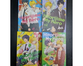 New Japan Comic Hitorijime My Hero Volume 1 4 English Etsy