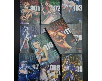 Comic Book Anime Black Lagoon Volume 1 11 New Set Manga By Etsy