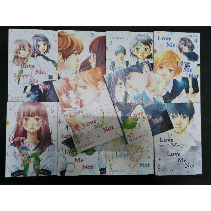 Comic Book Anime Love Me Love Me Not Volume 1 12 Full Set Etsy Ireland