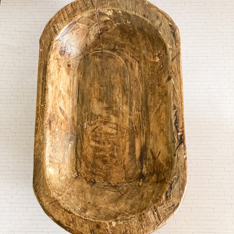 Dough Bowl Riser Footed Dough Bowl Raised Dough Bowl Wood Etsy