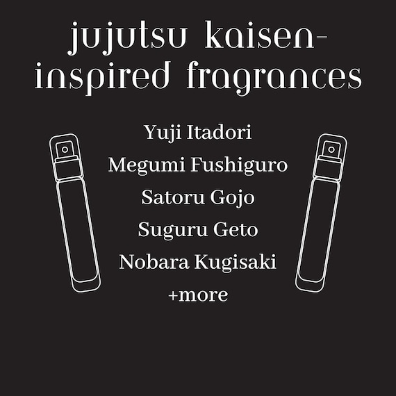 JJK-Inspired Fragrance Sprays