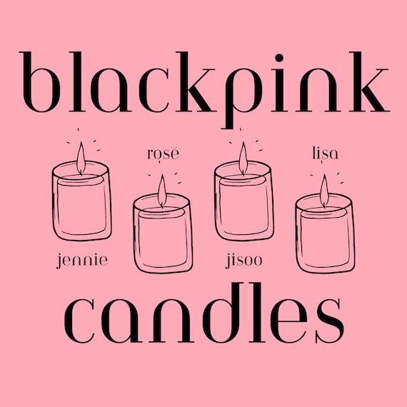 Blackpink Candles