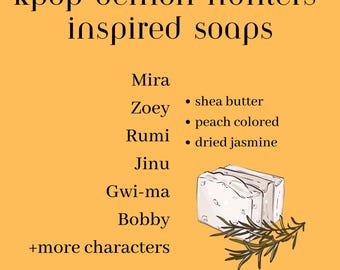 K-Pop Demon Hunters-Inspired Soaps