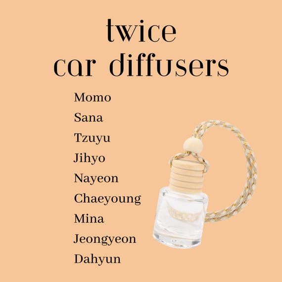 TWICE Car Diffusers