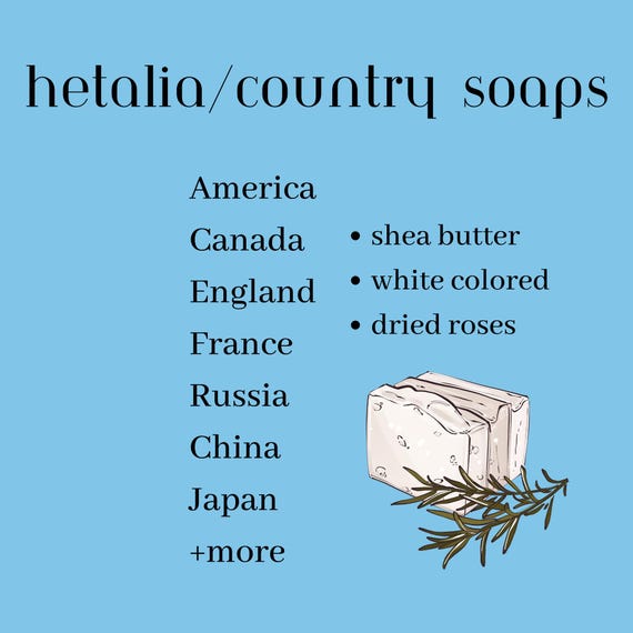 Hetalia/Country Soaps