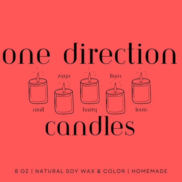 One Direction Decor Etsy