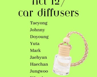 NCT 127-Inspired Car Diffusers