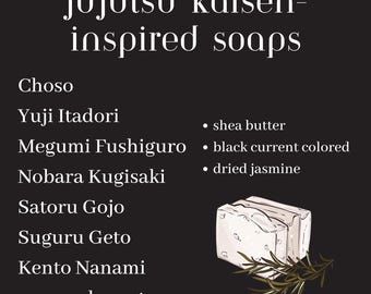 JJK-Inspired Soaps