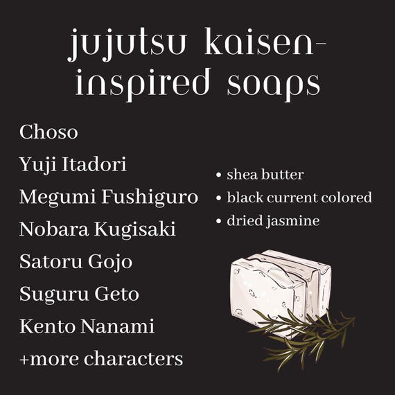 JJK-Inspired Soaps