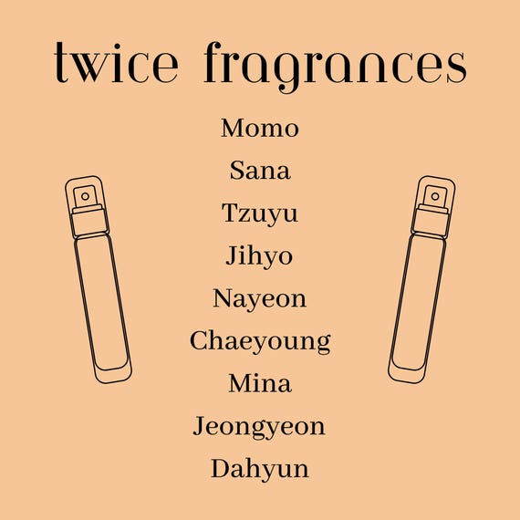 TWICE Fragrance Sprays