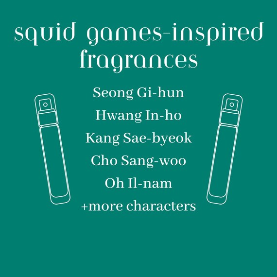 Squid Games-Inspired Fragrance Sprays
