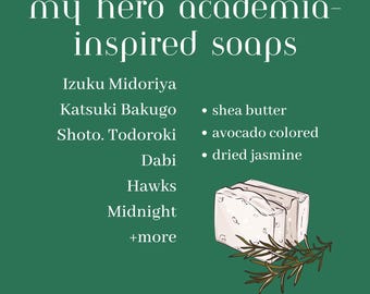 MHA-Inspired Soaps