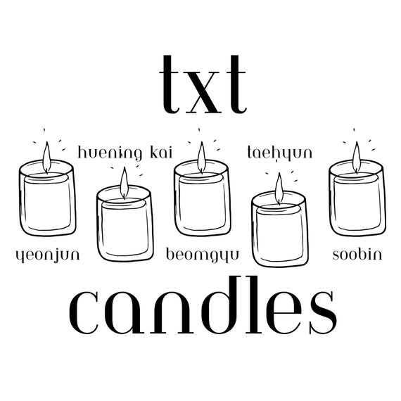 TXT Candles